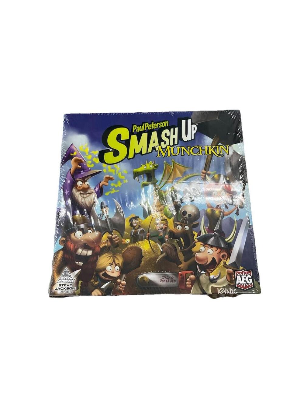 Smash Up Munchkin  (Alderac Entertainment Group) SEALED‎ New H97